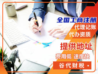 代理记账,财税,注册公司提供地址公司注册提供个体户注册、内资公司注册等服务