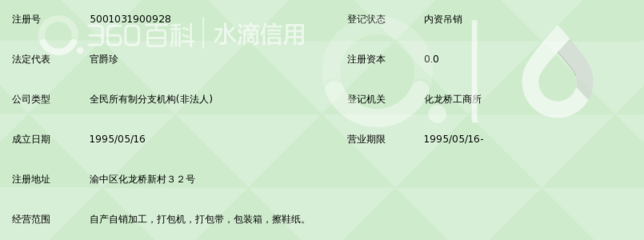 重庆市渝中区红岩村小学校办工厂