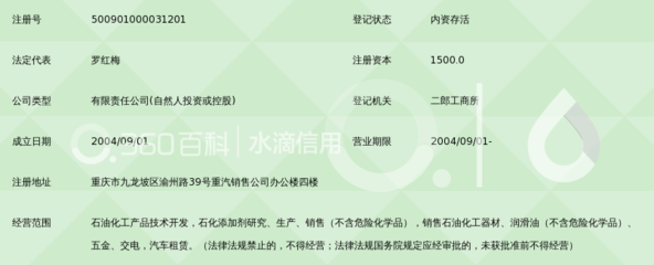 重庆富民春石化产品开发